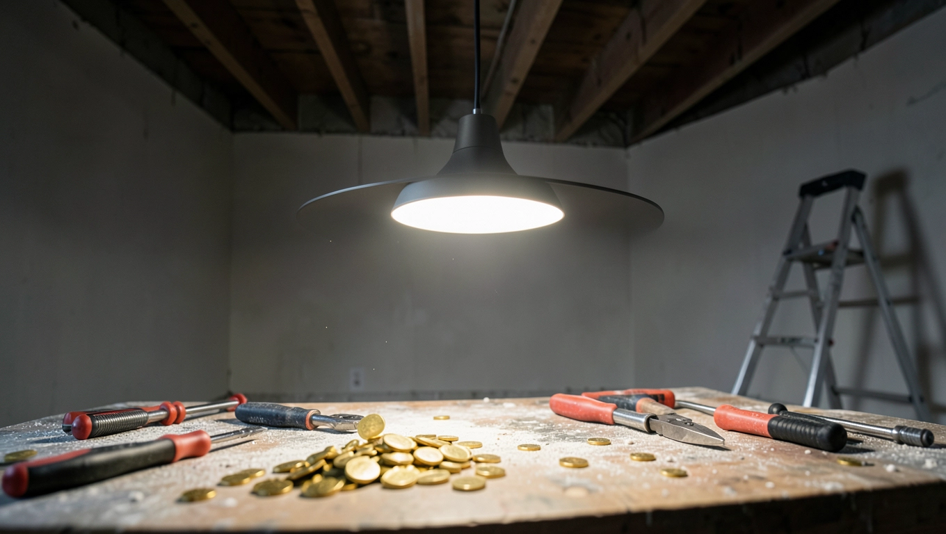 cena montażu lampy sufitowej