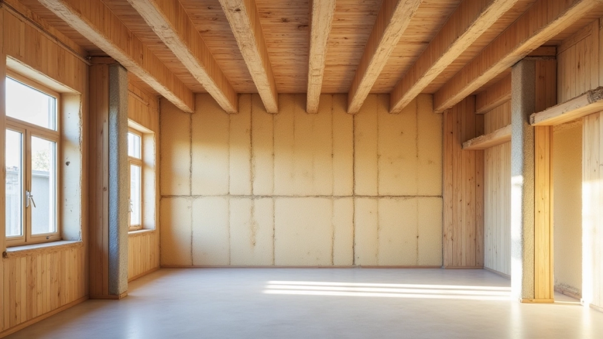 Jaka gruba wełna na sufit podwieszany