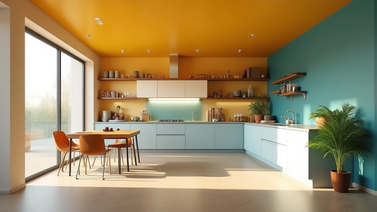 Jaki kolor sufitu w kuchni