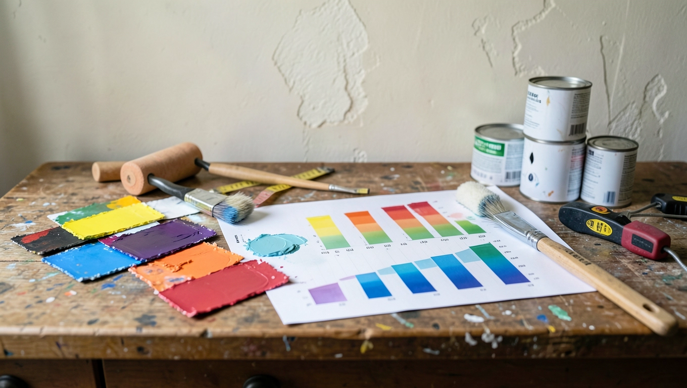 kosztorys malowanie ścian