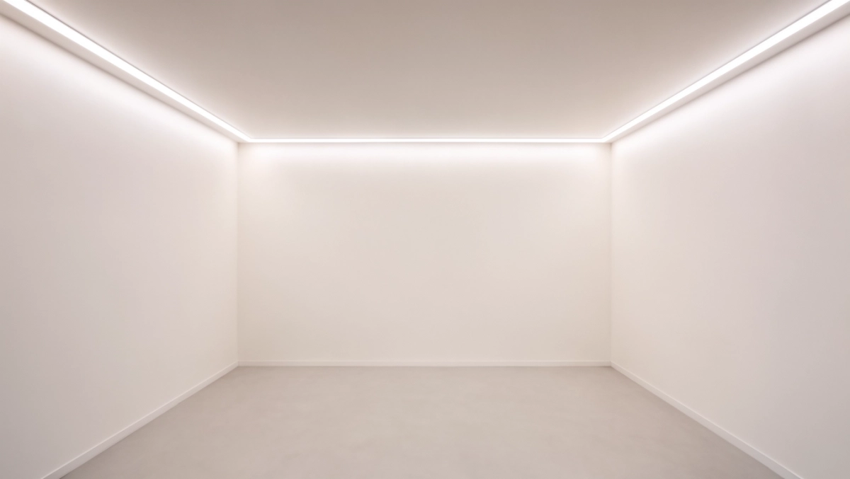 Ledy na suficie bez podwieszanego sufitu