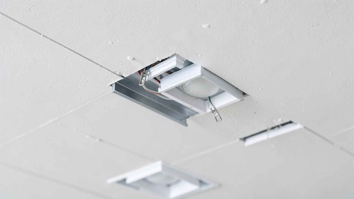 montaż profili led w suficie cena