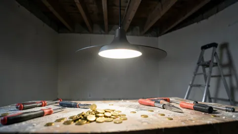 cena montażu lampy sufitowej