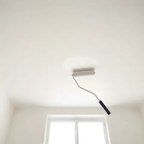 Jak malować sufit od okna czy do okna