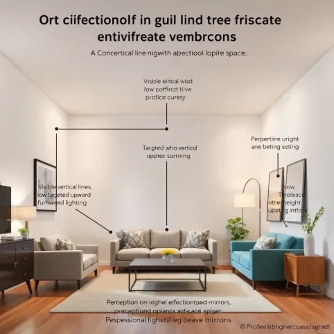 Jak optycznie podwyższyć sufit