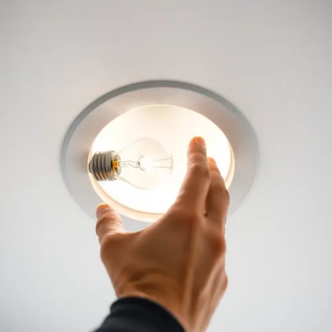 Jak wymienić halogen w suficie podwieszanym