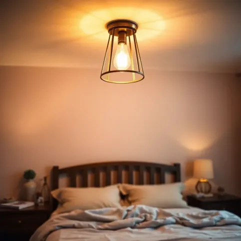 Jaka lampa sufitowa do sypialni