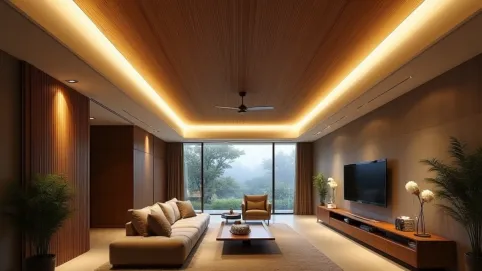 jaki sufit w salonie