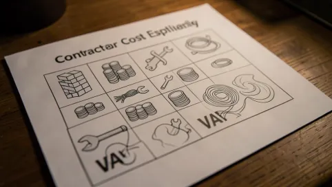 szablony kosztorysów dla wykonawców