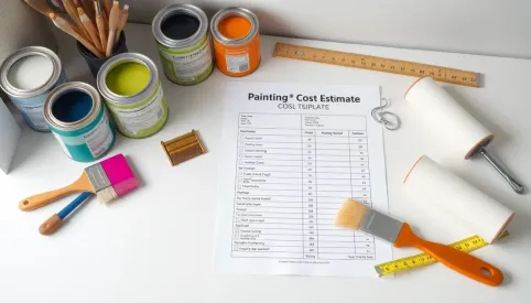 Wzór kosztorysu na Malowanie