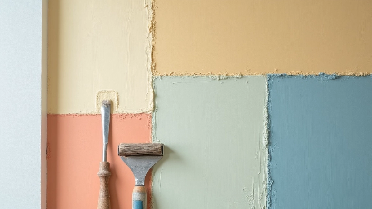 wykończenie wnętrz jak malować ściany dekoracje ścienne