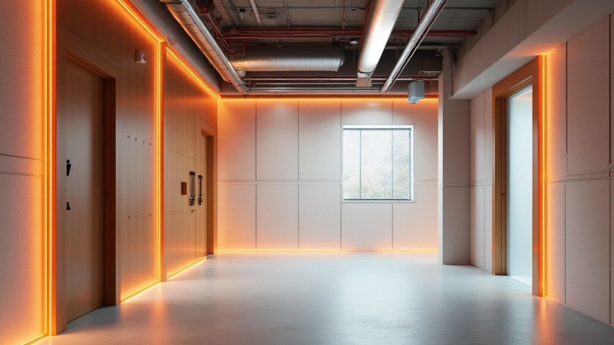 Wymagania przeciwpożarowe dla elementów wykończenia wnętrz i wyposażenia stałego